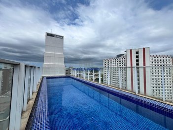 apartment em Avenida Barão de Penedo, José Menino - Santos - SP