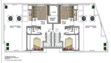 apartment em Rua Hermes, Ana Lúcia - Sabará - MG