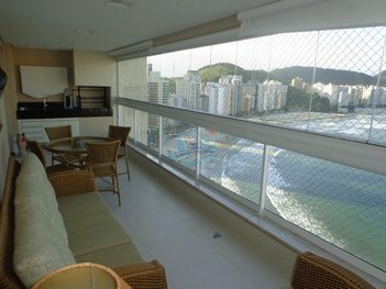 apartment em Avenida General Monteiro de Barros, Vila Luis Antônio - Guarujá - SP