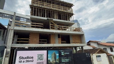 apartment em Rua Sérgio Lopes Falcão, Trindade - Florianópolis - SC