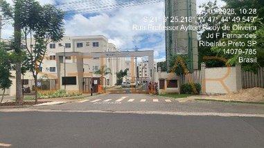 apartment em Rua Professor Aylton Ricoy de Oliveira, Jardim Ouro Branco - Ribeirão Preto - SP