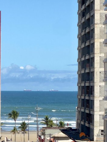 apartment em Rua Colômbia, Guilhermina - Praia Grande - SP