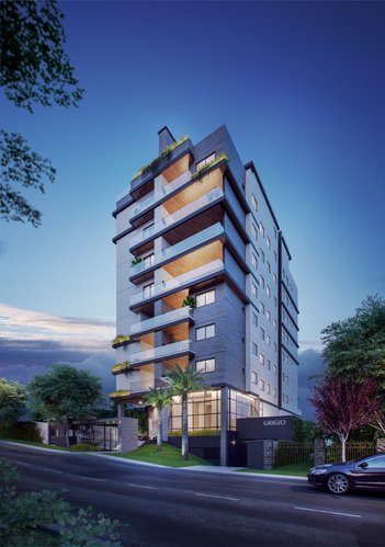 apartment em Rua Professor Assis Gonçalves, Água Verde - Curitiba - PR