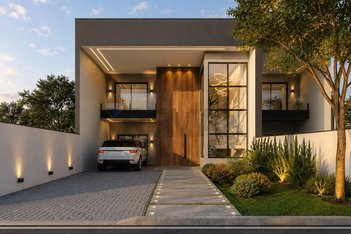 house em Rua Bernardo Ozinski, Pineville - Pinhais - PR