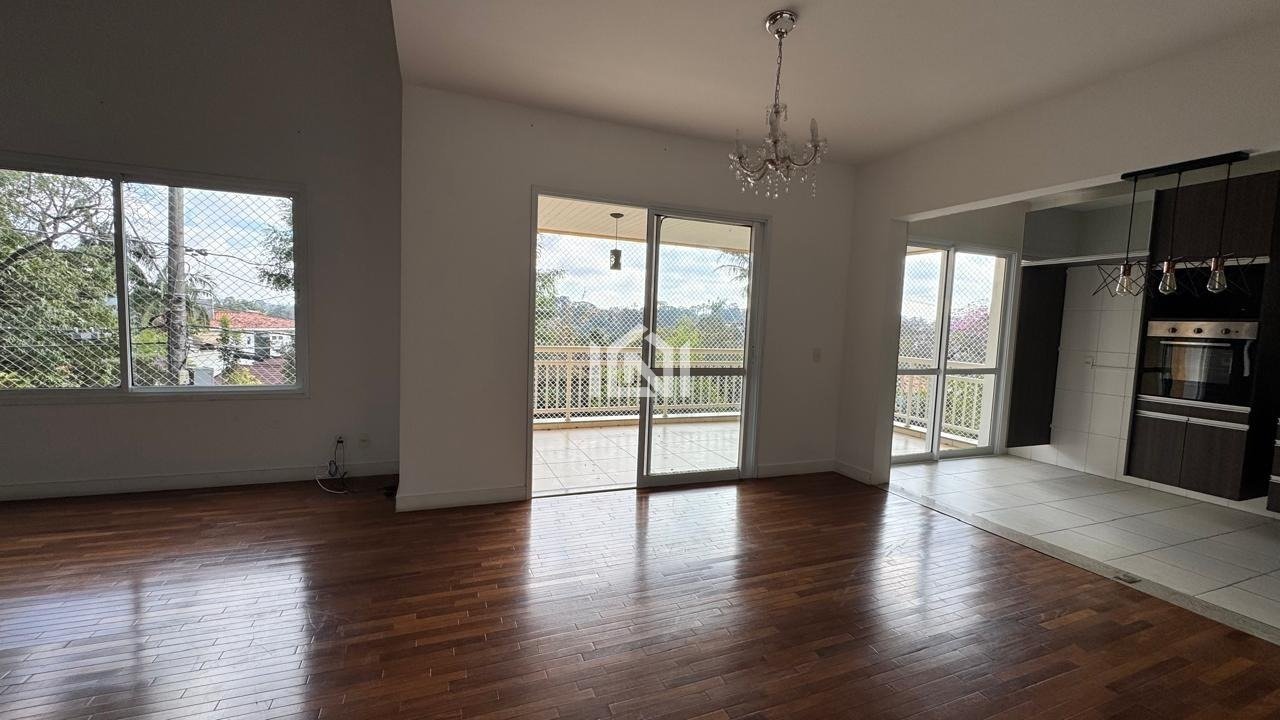 casa a venda e locacao no condominio raizes da granja viana - sala