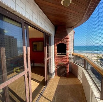 apartment em Rua Haiti, Guilhermina - Praia Grande - SP