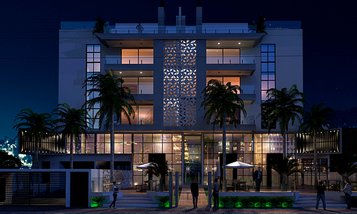 apartment em Conselheiro Júlio Kumm, Praia Brava de Itajaí - Itajaí - SC