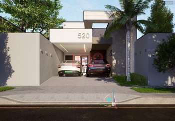 house em Rua Pioneiro Waltheir Maruchi, Jardim Ipanema - Maringá - PR