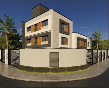 apartment em Rua Franklin Roosevelt, Iririú - Joinville - SC