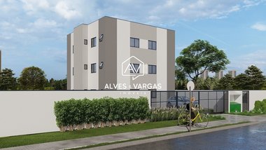 apartment em Rua Goiânia, Cajuru - Curitiba - PR