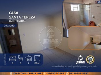 house em Rua Carlos Buck, Vila Santa Tereza - Jaboticabal - SP