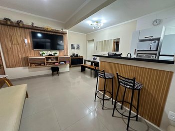 apartment em Rua João Ramalho, Centro - São Vicente - SP