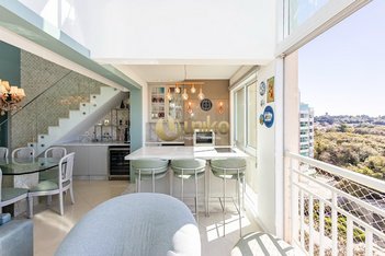 apartment em Rua Professor Pedro Viriato Parigot de Souza, Mossunguê - Curitiba - PR
