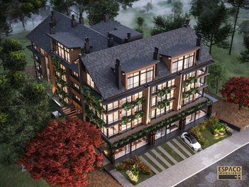 apartment em Rua São Pedro, Centro - Gramado - RS