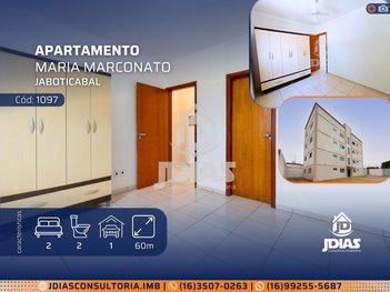apartment em Rua Antonio Barossi, Maria Marconato - Jaboticabal - SP