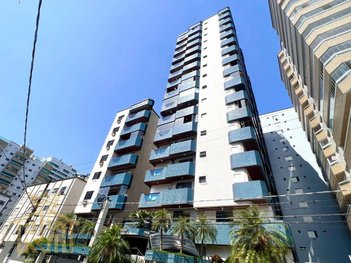apartment em Avenida Presidente Kennedy, Guilhermina - Praia Grande - SP