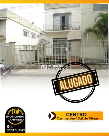 apartment em Rua Vital Brasil, Centro - Campanha - MG