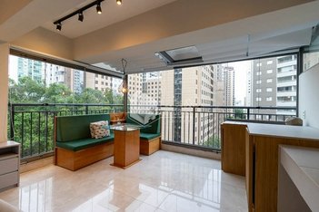 apartment em Alameda Iraé, Indianópolis - São Paulo - SP