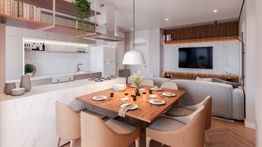 apartment em Rua Deputado Atílio de Almeida Barbosa, Boa Vista - Curitiba - PR