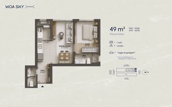 apartment em Eugênio Raulino Koerich, Campinas - São José - SC