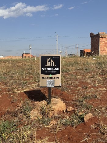land_lot em Rua da Rosa, Residencial Santa Clara - Rio Verde - GO