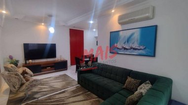 apartment em Rua Pero Correa, Itararé - São Vicente - SP