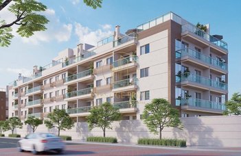 apartment em Avenida Hebe Camargo, Recreio dos Bandeirantes - Rio de Janeiro - RJ