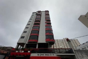 apartment em Rua Haiti, Guilhermina - Praia Grande - SP