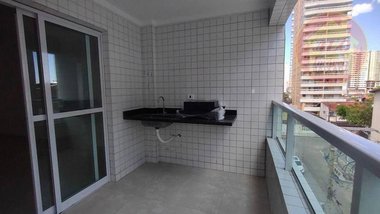 apartment em Rua Tuiuti, Aviação - Praia Grande - SP