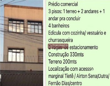 commercial_property em Rua Lagoa Panema, Vila Guilherme - São Paulo - SP