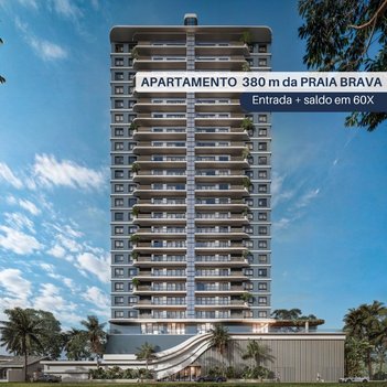 apartment em Conselheiro Júlio Kumm, Praia Brava de Itajaí - Itajaí - SC