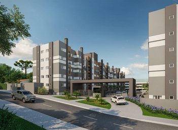 apartment em Rua Acre, Boneca do Iguaçu - São José dos Pinhais - PR