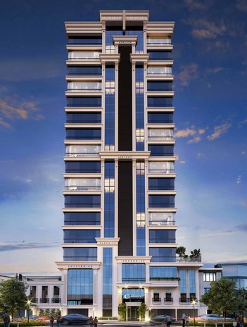 apartment em Rua 319, Meia Praia - Itapema - SC