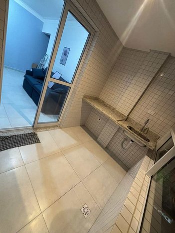 apartment em Rua Pero Vaz de Caminha, Aviação - Praia Grande - SP