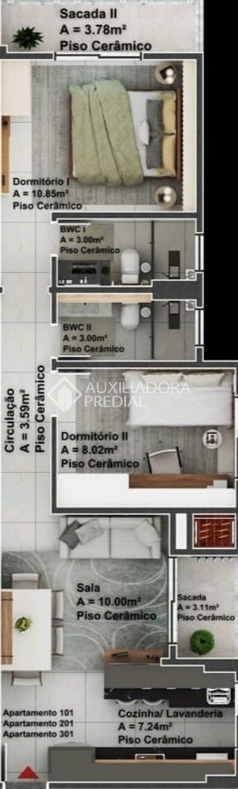 Cômodo Condomínio