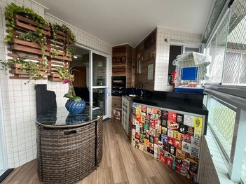 apartment em Rua Equador, Guilhermina - Praia Grande - SP