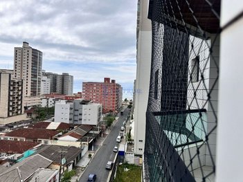 apartment em Rua Monteiro Lobato, Ocian - Praia Grande - SP