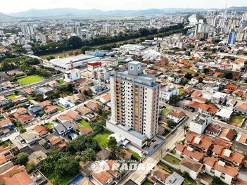 apartment em Rua Pedro Gomes de Carvalho, Oficinas - Tubarão - SC