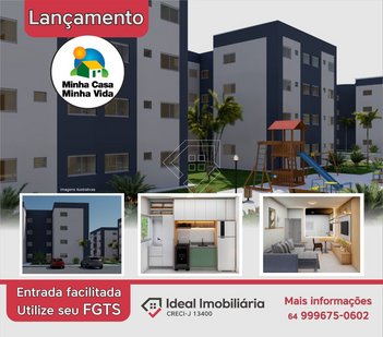 apartment em Avenida Erexim, Setor Leontino - Mineiros - GO