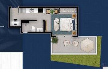 apartment em Travessa Antenor Cardoso da Silva, Trindade - Florianópolis - SC