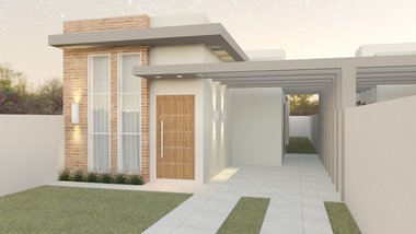 house em Rua Carmem Waselewski Perussolo, Vila Santa Terezinha - Campo Largo - PR