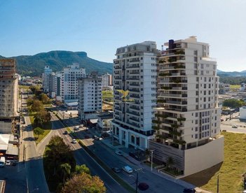 apartment em Avenida Pedra Branca, Pedra Branca - Palhoça - SC