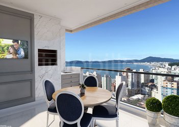 apartment em Avenida Governador Celso Ramos, Canto da Praia - Itapema - SC
