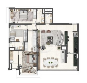 apartment em Rua Visconde de Parnaíba, Brás - São Paulo - SP