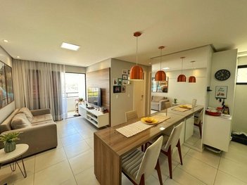 apartment em Rua Doutor Gerino de Souza Filho, Centro - Lauro de Freitas - BA