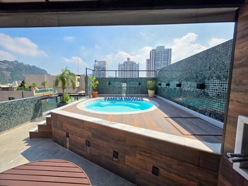 apartment em Avenida Presidente Wilson, Pompéia - Santos - SP