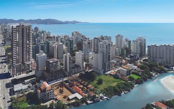 apartment em Rua 319, Meia Praia - Itapema - SC