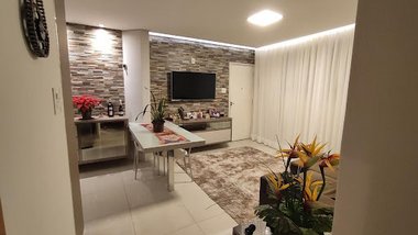 apartment em Rua Barão de Paranapiacaba, Encruzilhada - Santos - SP