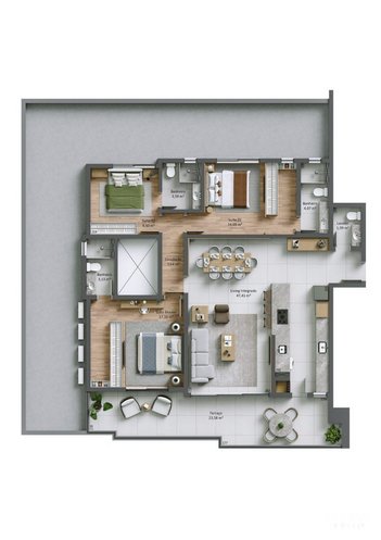 apartment em Rua Dovener Amaro Cardoso, João Paulo - Florianópolis - SC