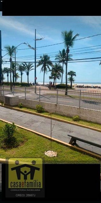 apartment em Avenida Presidente Kennedy, Guilhermina - Praia Grande - SP